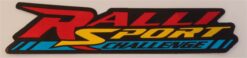 Ralli Sport Challenge chrome sticker