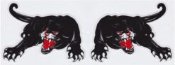 Zwarte panther sticker set