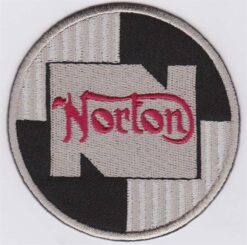 Norton stoffen opstrijk patch