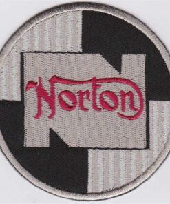 Norton stoffen opstrijk patch