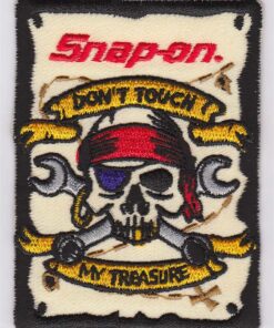 Snap-On stoffen opstrijk patch