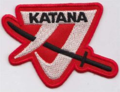 Suzuki Katana Stoffaufnäher zum Aufbügeln