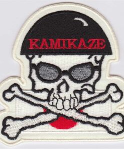 Kamikaze stoffen opstrijk patch