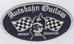 Autobahn Outlaw stoffen opstrijk patch