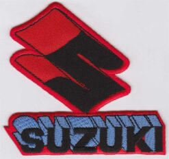 Suzuki stoffen opstrijk patch