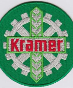 Kramer tractor stoffen opstrijk patch