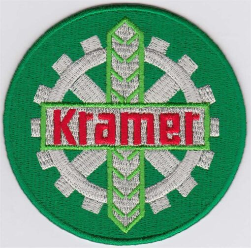 Kramer tractor stoffen opstrijk patch