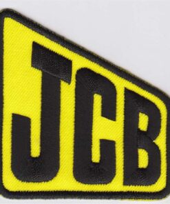 JCB tractor stoffen opstrijk patch