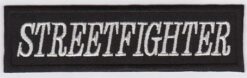 Streetfighter Motorcycle stoffen opstrijk patch