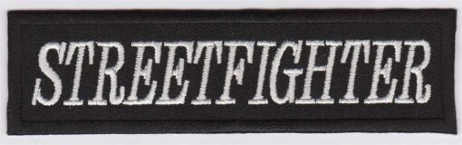 Streetfighter Motorcycle stoffen opstrijk patch