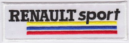 Renault sport stoffen opstrijk patch