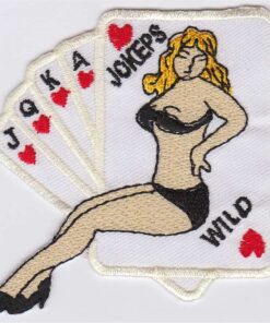 Wild Jokers stoffen opstrijk patch