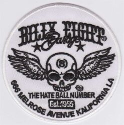 Billy Eight Garage stoffen opstrijk patch