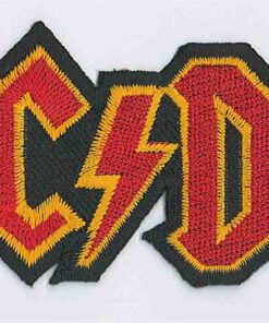 AC DC Applique Fer Sur Patch