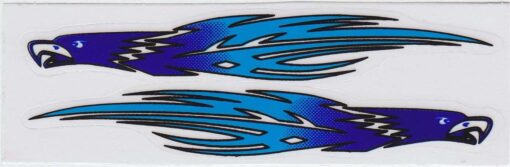 Tribal Race Strepen sticker set