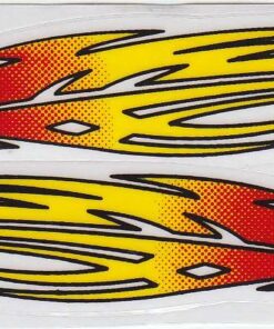 Tribal Race Strepen sticker set