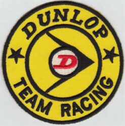 Dunlop Team Racing stoffen Opstrijk patch