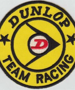 Dunlop Team Racing Applikation zum Aufbügeln