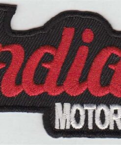 Indian Motorcycle Applique Iron On Patch