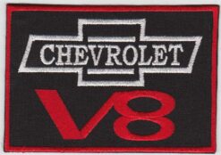 Chevrolet V8 Applikation zum Aufbügeln