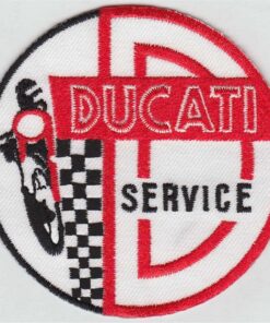 Ducati Service-Aufnäher zum Aufbügeln