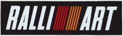 Mitsubishi Ralliart sticker