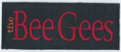 The Bee Gees Applique Iron On Patch
