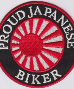 Proud Japanese Biker stoffen opstrijk patch