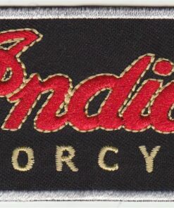 Indian Motorcycle Applique Iron On Patch