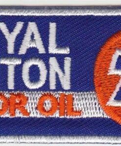 Royal Triton 76 Motor Oil Applique Iron On Patch