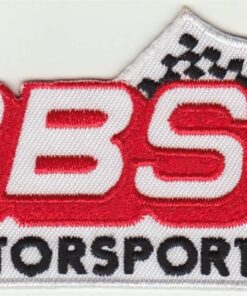 BBS Motorsport stoffen opstrijk patch