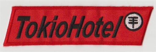 Tokio Hotel stoffen Opstrijk patch