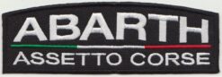 Abarth Assetto Corse stoffen opstrijk patch