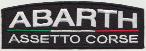 Patch thermocollant appliqué Abarth Assetto Corse