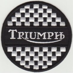 Triumph stoffen opstrijk patch