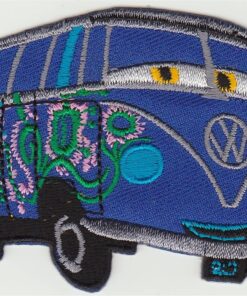 Volkswagen Minibus stoffen Opstrijk patch