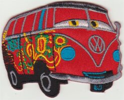 Volkswagen Minibus Applikation zum Aufbügeln