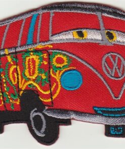 Volkswagen Minibus stoffen Opstrijk patch