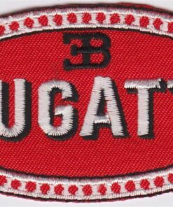 Bugatti stoffen opstrijk patch