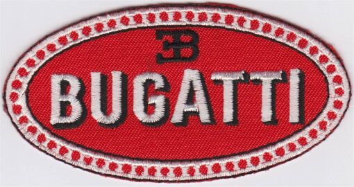 Bugatti stoffen opstrijk patch