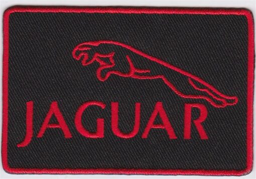 Jaguar stoffen Opstrijk patch