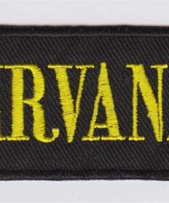 Nirvana stoffen Opstrijk patch