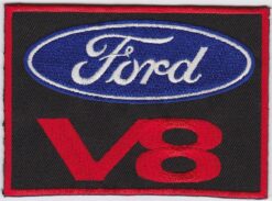 Ford V8 stoffen opstrijk patch