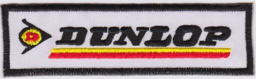 Aufnäher aus Dunlop-Stoff zum Aufbügeln