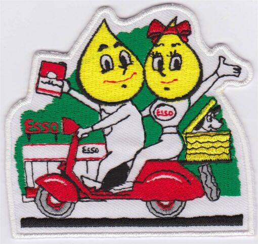 Esso stoffen opstrijk patch