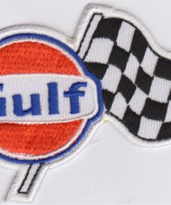 Gulf stoffen Opstrijk patch