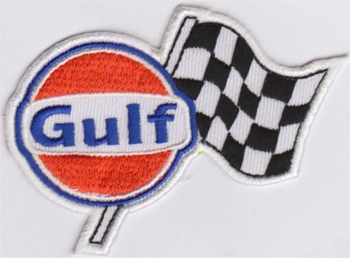 Gulf stoffen Opstrijk patch