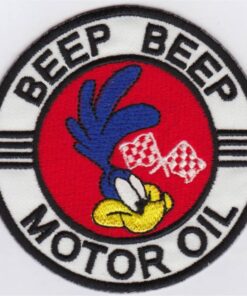 Road Runner Motor Oil stoffen opstrijk patch