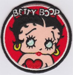 Betty Boop Applikation zum Aufbügeln