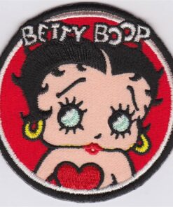 Betty Boop Applikation zum Aufbügeln